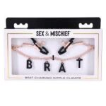 Brat Charmed Nipple Clamps