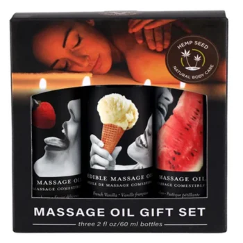Lickable Massage Oil Gift Set